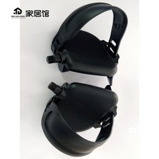 台灣優品759健身車踏板，適用旋轉自行車和室內健身車，帶肩帶設計，舒適防滑, 1個, 9/16inch,Black