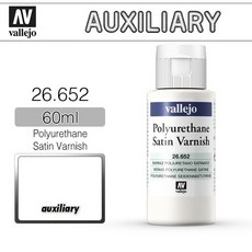 26652 Auxiliary 60ml Polyurethane Satin Varnish, 1개