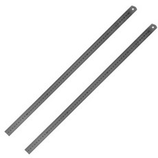 블루마토 60cm 스틸자 I-14, 혼합 색상, 2개