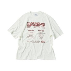 TRAVEL 포커스 온 피그먼트 반팔티 크림 102816