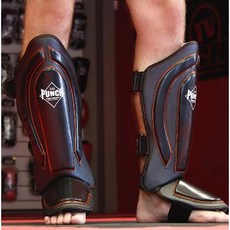 【神拳阿凱】黑鑽石護脛，MMA格鬥、自由搏擊、對打練習適用, 1個, L