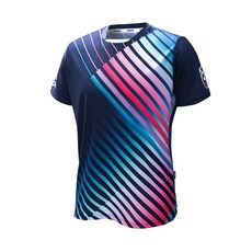 엑시옴(XIOM) 공식 본사 직영 템파(TEMPA) 2컬러 이태리원단 기능성 탁구 유니폼 반팔 상의 경기용 탁구복