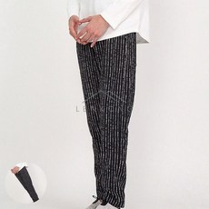 사렌콩 남성용 융털 기모바지 스트라이프 Free 겨울기모바지 겨울방한바지 남자방한바지