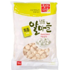 황보마을 꼭지제거 깐마늘 냉동 장아찌용 1kg