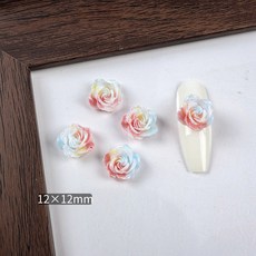 블링블링 그라데이션 장미파츠 3종 10개입, 플라워장미 L