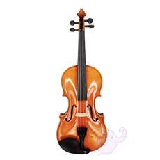 Elegant 605 專業級 手工虎背紋 小提琴, 詳見包裝, 詳見包裝, 1/2,簡配