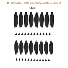 프로펠러 프로프 미니 드론용 경량 윙 팬 예비 드론 수리 부품, 1개, 1. 16 Pcs Silver