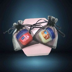 선물포장 오간자주머니 블랙 지