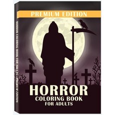 Horror Coloring Book for Adults: Stress Relieving Horror Colouring Relaxation Scary Coloring Books ... Paperback, Pro Rfza, English, 9786503607274
