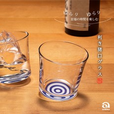 搖搖豬 口清酒杯 日本製 280ml ny284, 1個