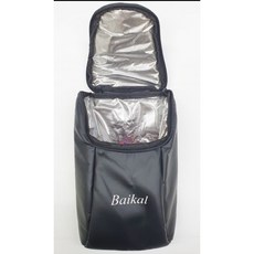 마카루 막걸리케이스/보온보냉백/휴대용 보온백/배낭각잡이, 700ml, PU재질블랙