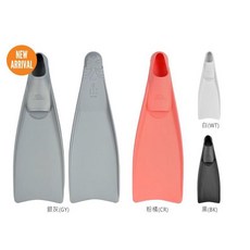 AROPEC 套腳式蛙鞋 (浮潛、深潛、自潛), 鐵灰,XL