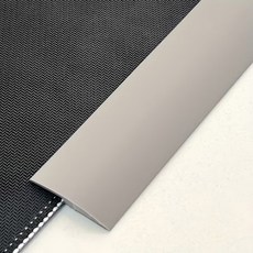 1개 2mX3cm 카펫-타일 바닥 전환 스트립 내마모성 절단 가능 가장자리 트림 PVC 자가 접착식 문턱, 회색