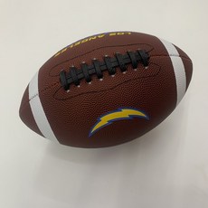 【開發票/統編】美式橄欖球 成人標準比賽訓練用 兒童青少年腰旗練習運動 3/6/9號 防滑紋路設計 橄欖球, 9號洛杉磯閃電隊, 1個