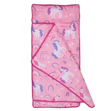 LoveBBB 美國 Wildkin 每日幼教睡袋 600511 彩虹獨角獸 安親班/兒童睡袋/午睡墊 (3-7歲)