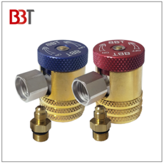 자동차 에어컨 냉매 R-134a 충전 아답터 차량용 냉매 퀵카플러, 1세트