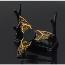 【 199出貨】遊戲週邊 苦無指尖陀螺可旋轉解壓帥氣玩具, 1個, 冠軍指尖陀螺（送展架）