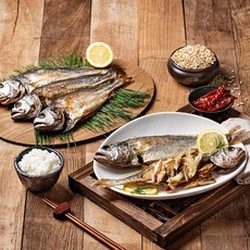 [착한굴비] 내장 제거 영광 법성포 찐보리굴비, 1세트, 왕특대 10마리 (30~32cm)