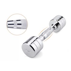 鋼製電鍍啞鈴 10kg/11kg/12kg 居家健身器材 雕塑體態訓練, 1個, 單支10KG