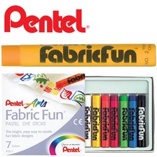 펜텔/옷그림파스텔7색/패브릭펀 페브릭펀 7색, 1개, 1개