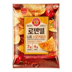 삼립 로만밀 나쵸 스모키 칠리, 65g, 7개