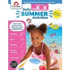 Daily Summer Activities Pre K - K:Moving from Prek to Kindergarten Grades Prek-K, Evan-Moor Educational Publis.., 9781629384825, Evan-Moor Corporation
