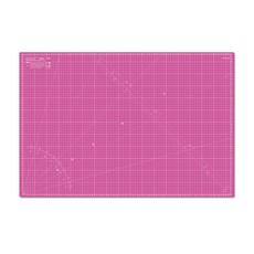 吉得美 GEMAY A1雙面切割墊60x90cm 雙色雙面印刷 台灣製造, 粉紅色/淺紫色