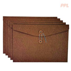 A4 서류 봉투 고급 크라프트 인쇄 제작 회의 5매입 세로형