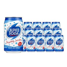 일식산 - 칼피코 탄산음료 오리지널 맛 - 335밀리리터 Product of Japan - Calpico Carbonated Soda Original Flavor - 11.3, 335ml