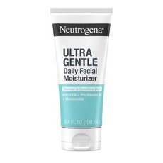Neutrogena 뉴트로지나 무향 데일리 페이셜 모이스처라이저 민감성 피부용 얼굴 및 목 보습제 (비타민 B3 프로비타민 B5 비타민 E 함유) - 피부 장벽 강화 105ml, 3.4 fl oz (1개입)