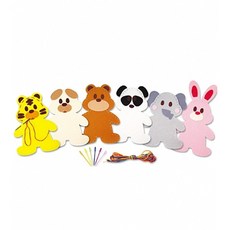 청양토이 바느질 놀이, 동물류(6종)_1번, 1개