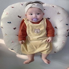(바로배송)아기수면조끼 아기 실내복 베이비 아동 겨울 조끼 출산선물 곰돌이 수면조끼