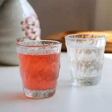 아사루 사케잔 이자카야 술잔 소주잔 50ml, 6개, 투명