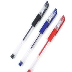 더가 새학기준비 0.5mm 중성펜 좋은볼펜, 빨강