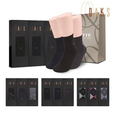 [백화점 홈쇼핑 정품] 닥스 DAKS ACC 선물추천 신사양말 3족 선물세트 10종 택 1