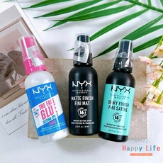 幸福泉 NYX 防水持久, 1個, 光感定妝噴霧60ml