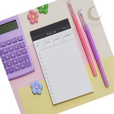 루나mall 체크리스트 메모지 계획