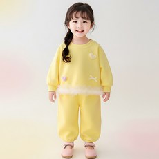 몽실이 레모니 프릴밑단 여아 상하복 유아 아동 여아 가을 봄 간절기 외출복 등원복