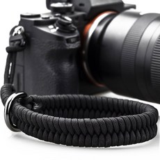 DSLR/미러리스 카메라용 AQAREA 손목 스트랩 커넥터가 있는 퀵 릴리스 핸드 스트랩 녹색, Black, 1개