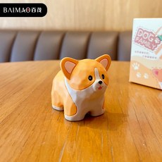 BAIMAO百茂 狗狗模型擺件, 站姿柯基