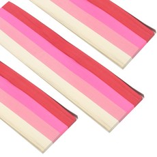 행운의 별 종이접기 핑크 레드 1620매, 1620개, 4색