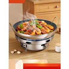 대형 곰솥냄비 가정용 스텐 샤브 인덕션 통5중 들통, 5. 방풍 논스틱 26cm(뚜껑X)왁스