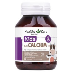 호주 프리미엄 칼슘 보충제 Healthy Care Milk Calcium 60 Capsules, 1개, 60캡슐, 60정