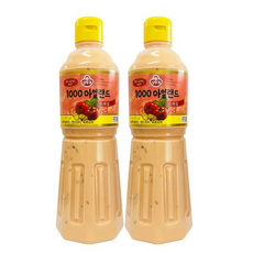 오뚜기 1000 아일랜드드레싱, 980g, 2개