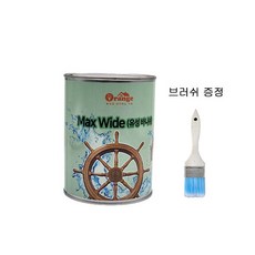 프리미엄 맥스와이드 요트바니쉬 1L 목재용 내외부겸용 UV차단 고내구성 투명코팅, 반광, 1개