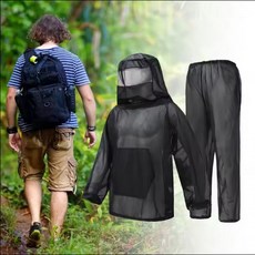 방충복 상하세트 양봉 모기장옷 벌 해충 벌초 낚시 캠핑 해충방지 해충보호복 벌초복, 1개