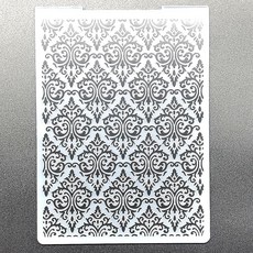 ECLATIS NZJ 추상 프레임 그리드 라인 아기 패턴 플라스틱 엠보싱 폴더 카드 제작 스크랩북 및 기타 종이 공예용 301279, Abstract