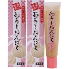 무첨가 일본산 마늘 100% 튜브형 다진 마늘 40g x 2개 세트, 1개