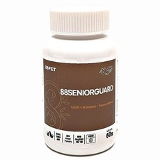 강아지 노령견 영양제 60정 노견 노령묘 고양이 영양제 겸용 시니어가드, 1개