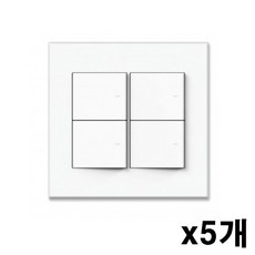 Ti1 1로 스위치 4구, 5개